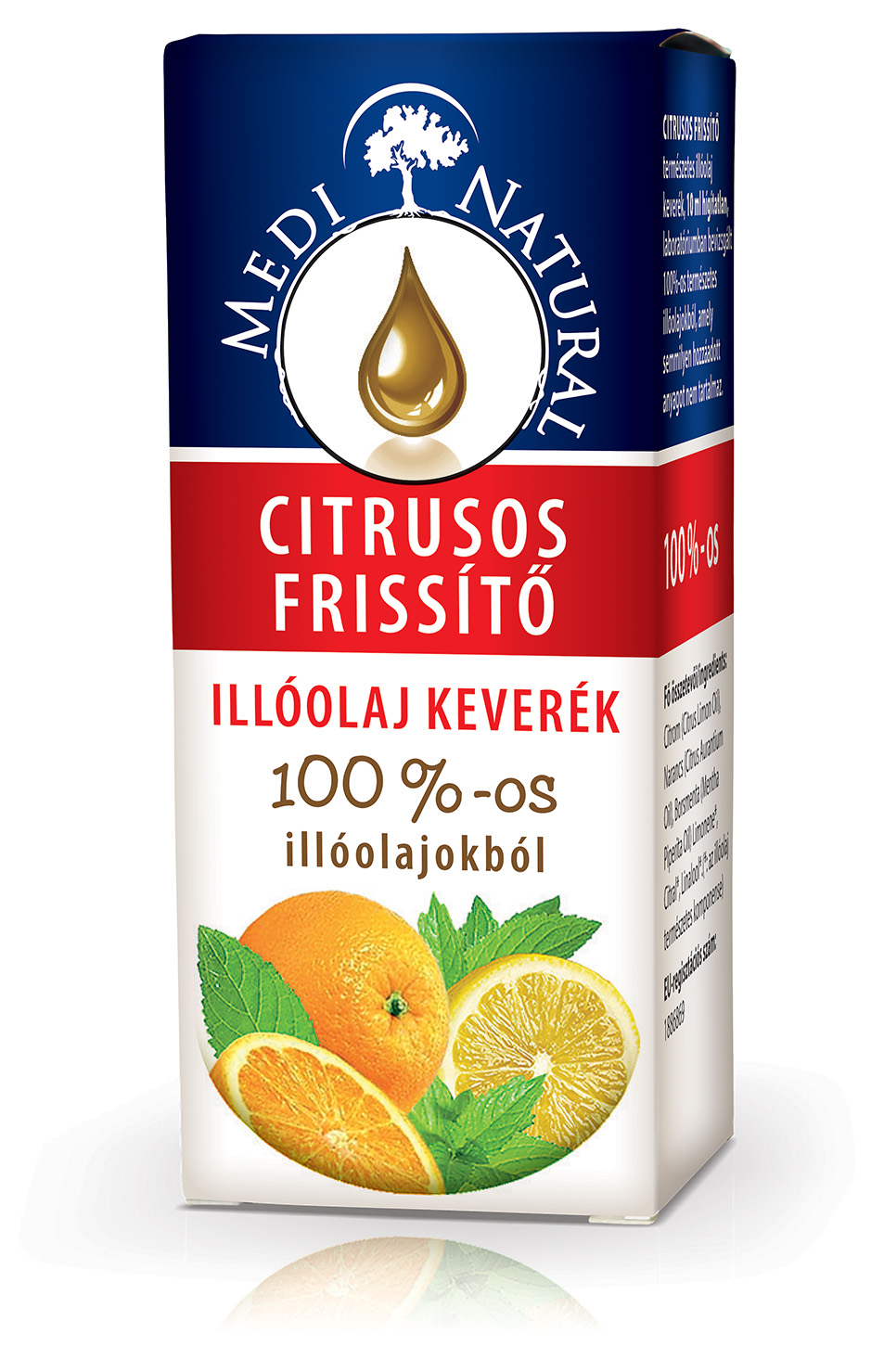 Medinatural Citrusová sviežosť - 100% prírodná zmes éterických olejov 10 ml