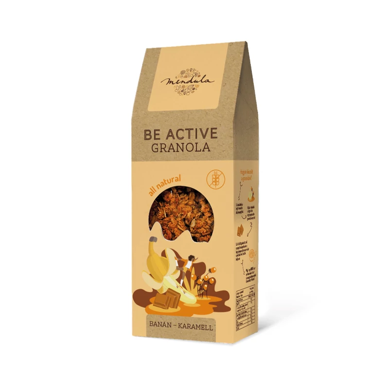 Mendula banánovo-karamelová granola 300 g