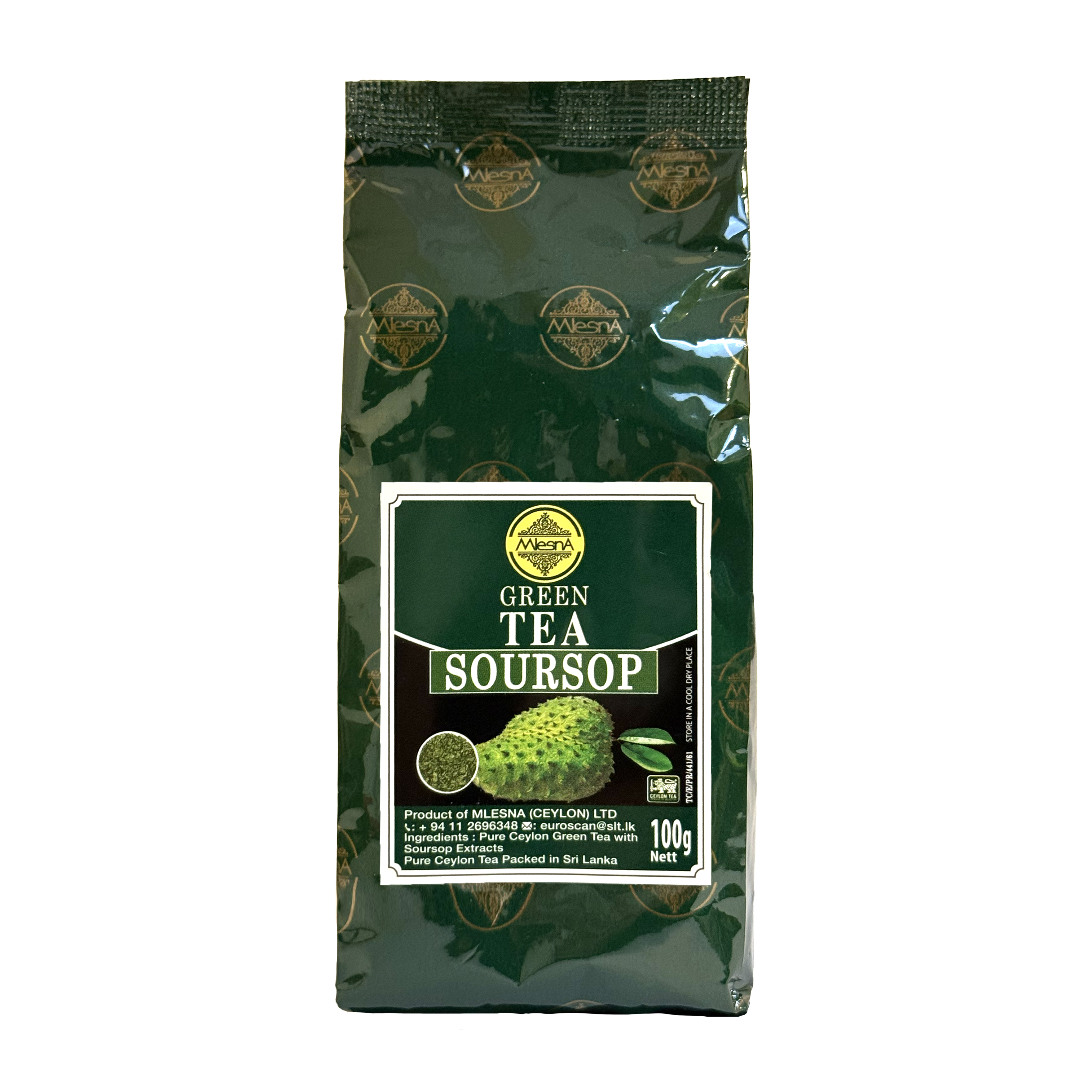Mlesna Zelený čaj Soursop sypaný 100 g