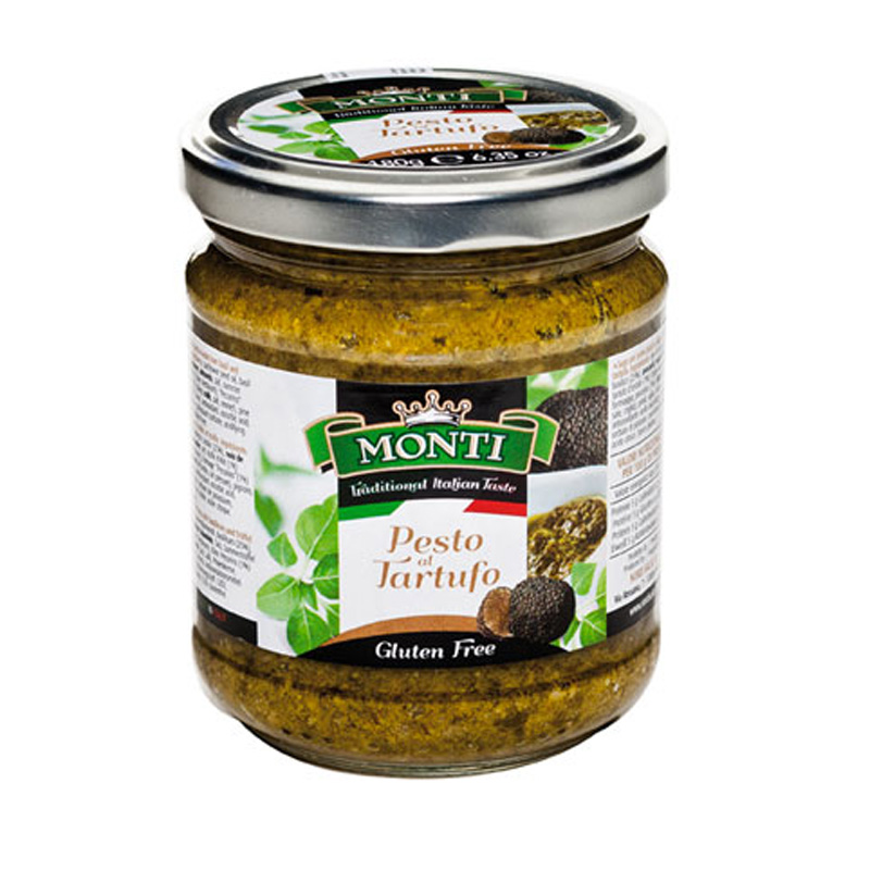 Monti pesto tartufo bezlepkové pesto s lanýžom 180 g