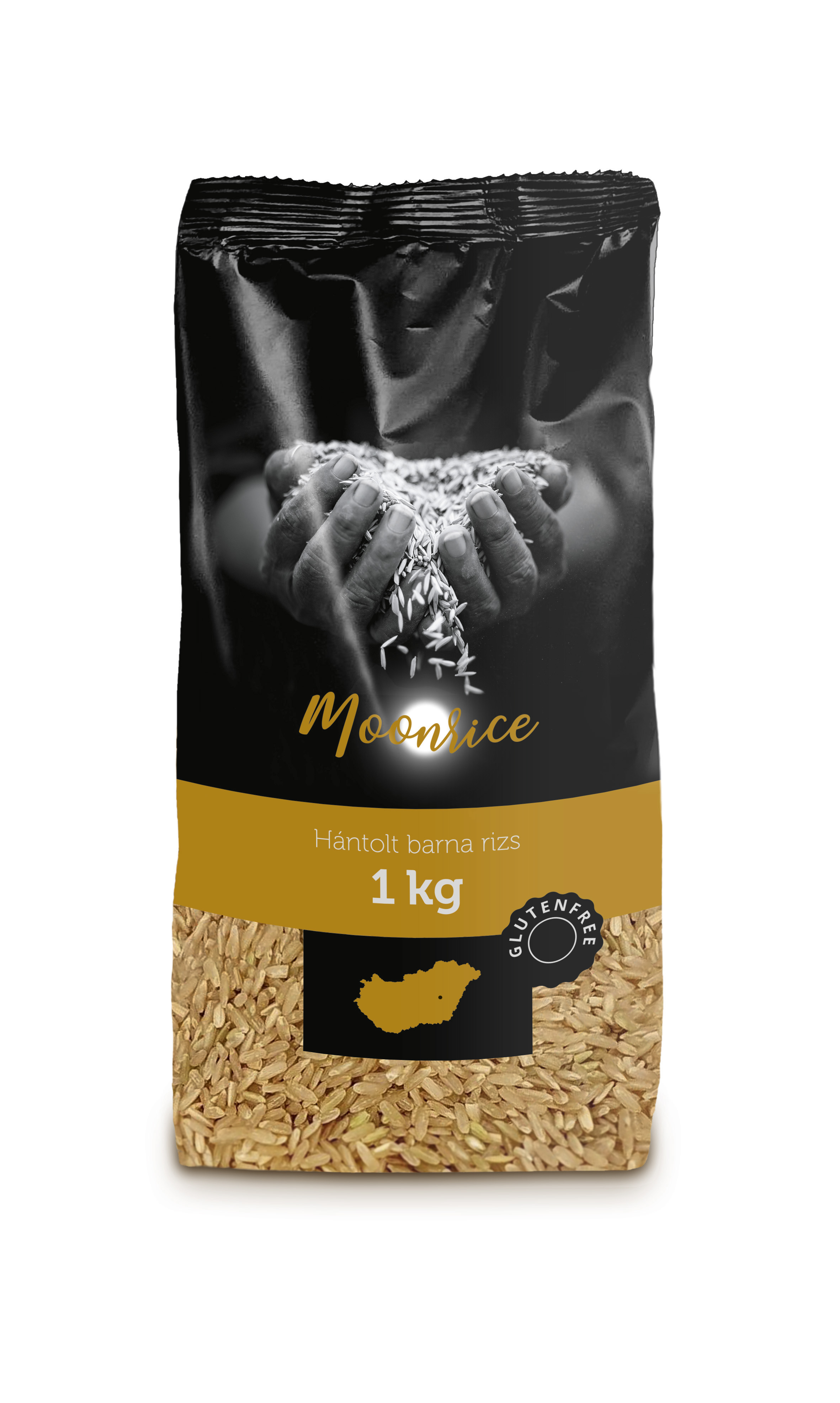 Moonrice štiepaná hnedá ryža "A" 1000 g