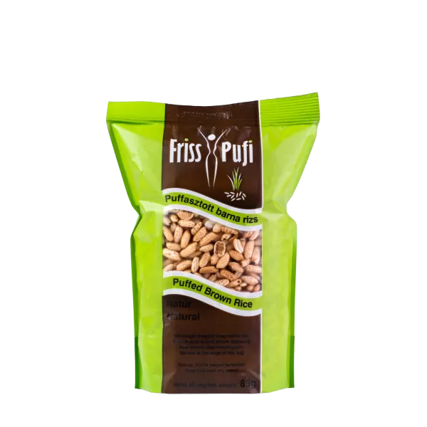 Moonrice puffovaný hnedý ryžový chlieb 85 g