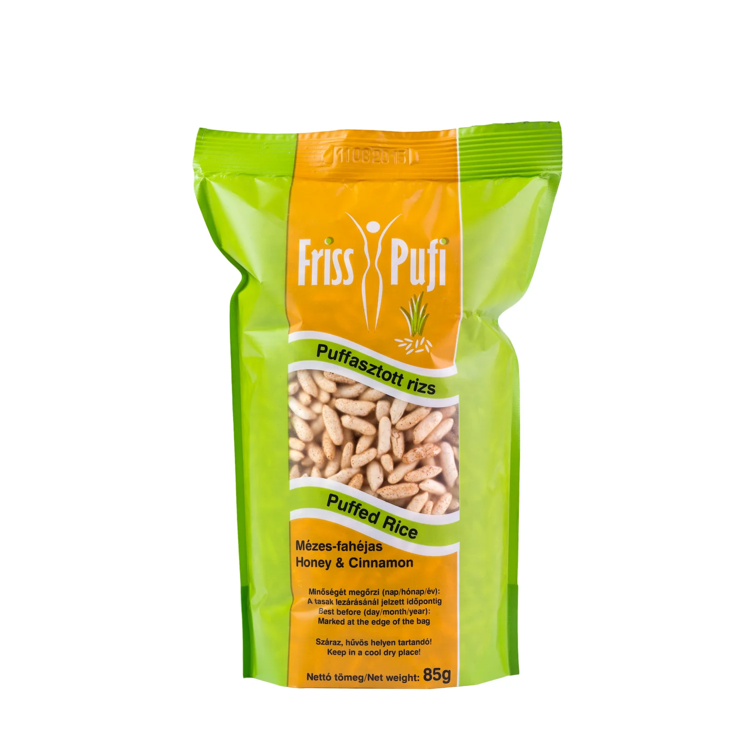 Moonrice chrumkavá ryža med-cinnamon 85 g