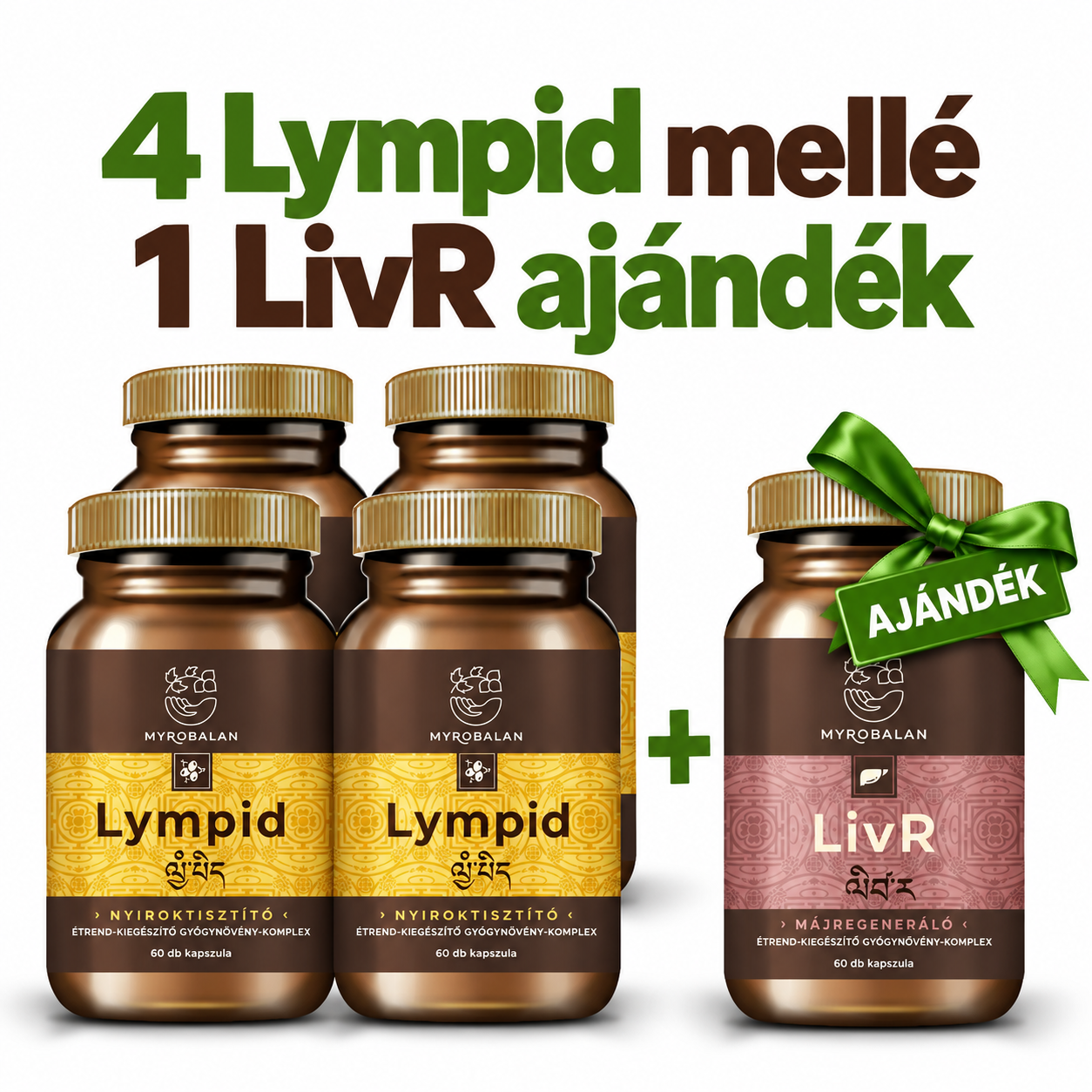 Myrobalan lymfidový lymfatický a krv očisťujúci komplex vegánskych kapsúl 60 ks