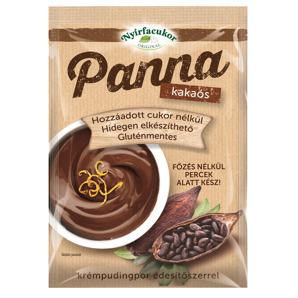 Nyírfacukor Panna čokoládový puding za studena 50 g