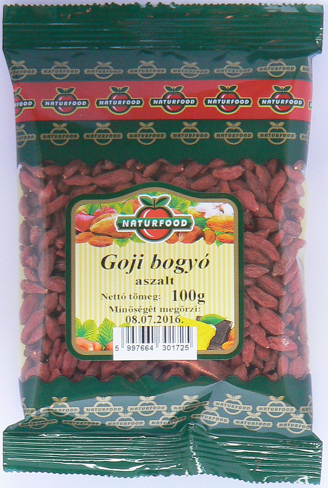 Naturfood sušené goji bobule 100 g