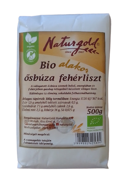 Naturgold bio vo forme jaskynnej bielej listy 500 g