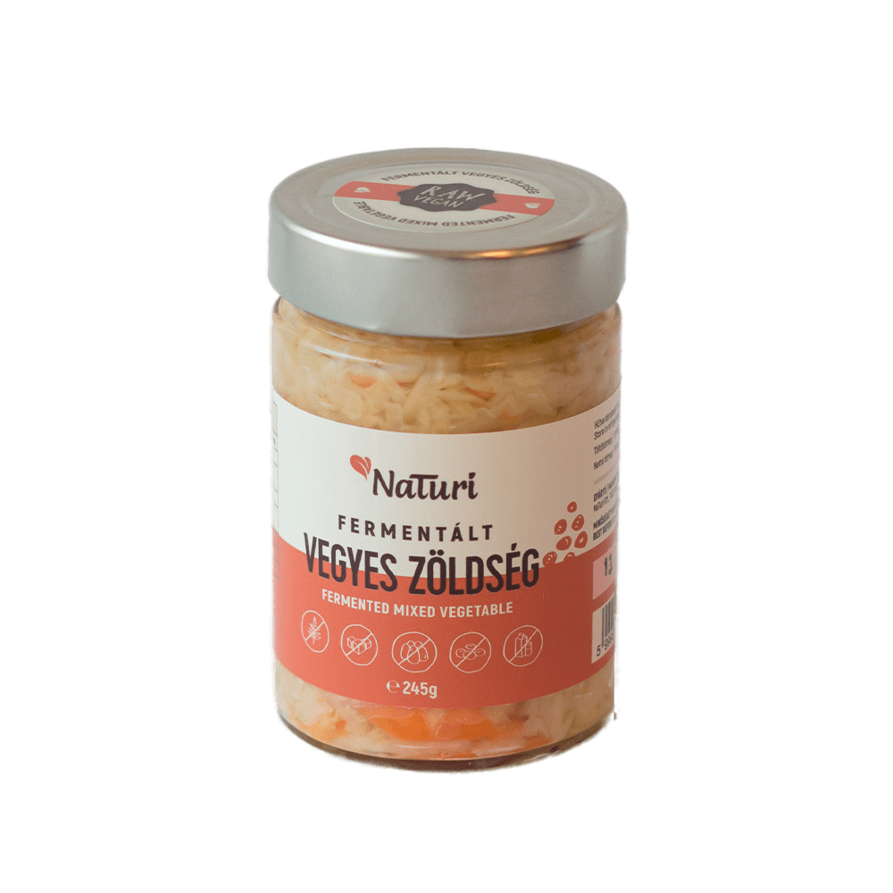 Naturi fermentovaná zmiešaná zelenina stredná 245 g