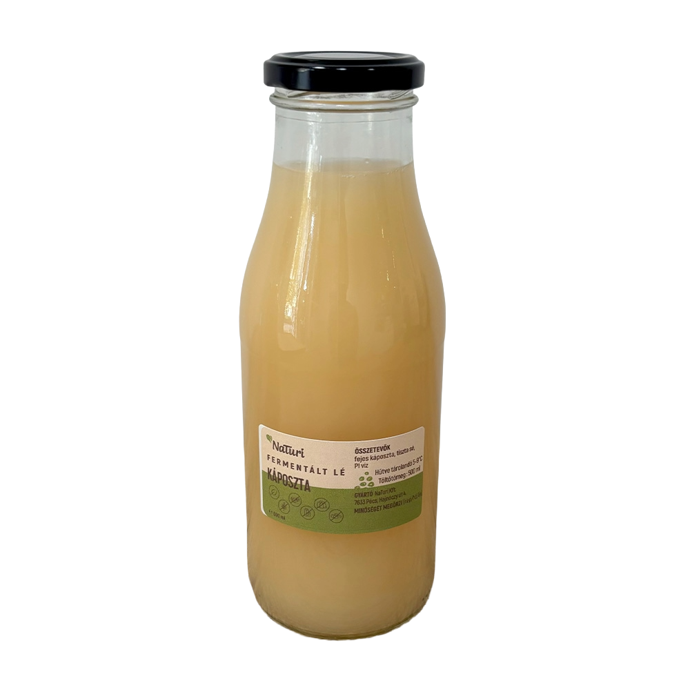 Naturi fermentovaná zeleninová šťava - kapusta 500 ml