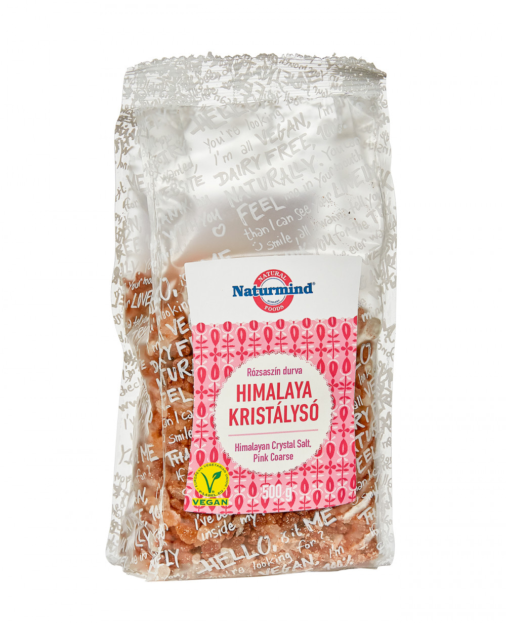 Naturmind himalájska soľ hrubá ružová 500 g
