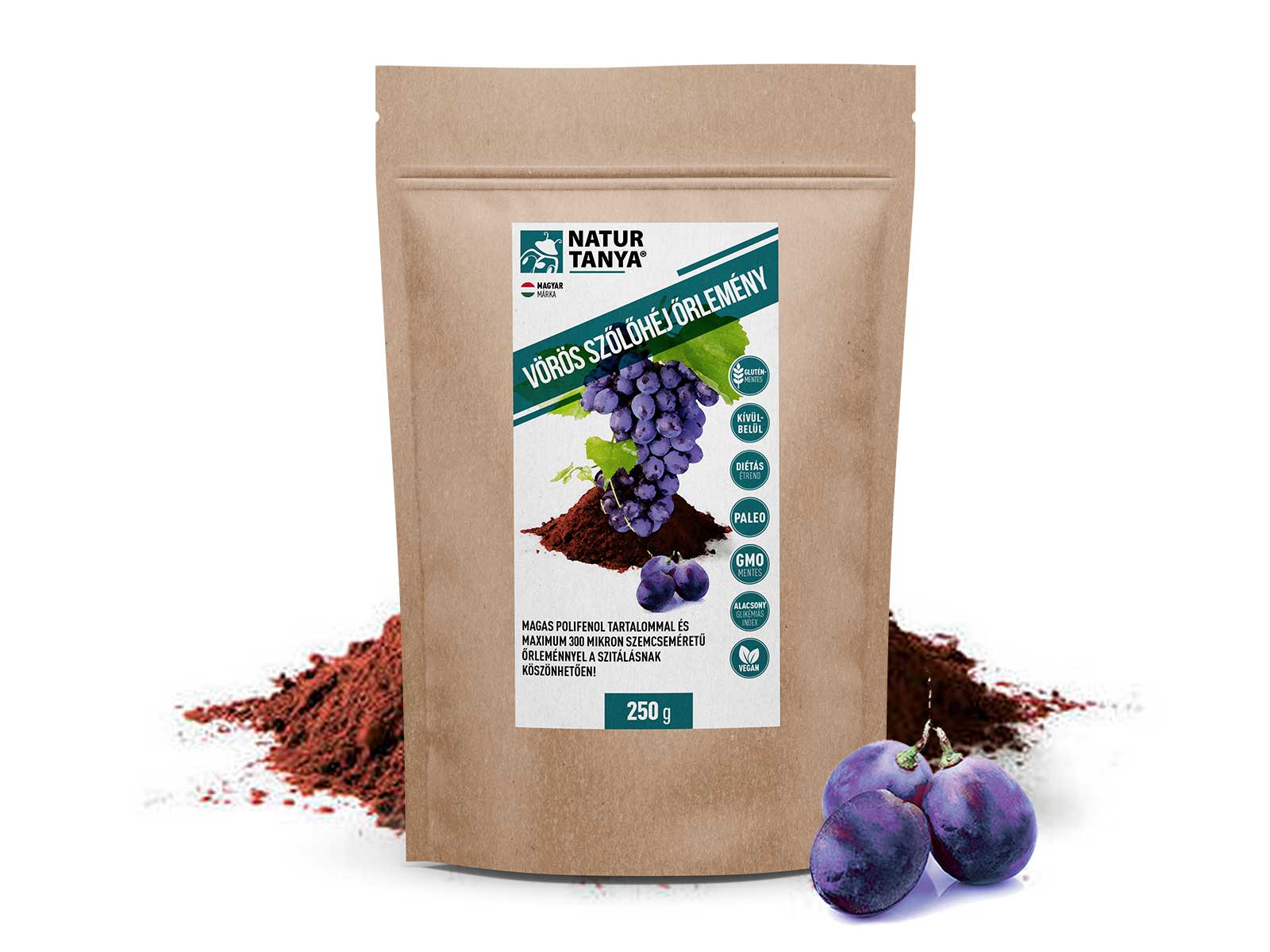Natur Tanya Dr. Natur hroznové šupky – mikromletý prášok 250 g