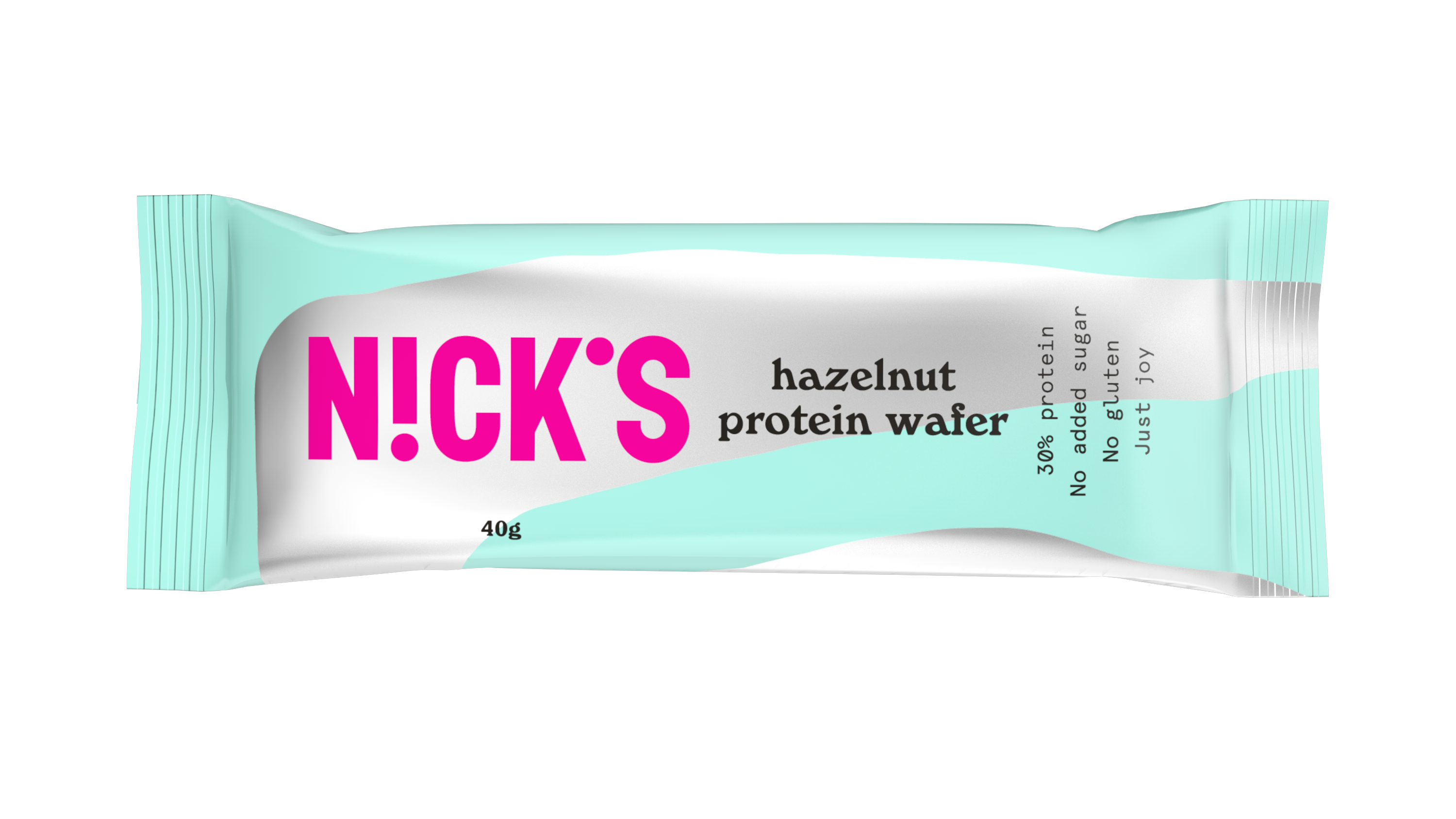Nick's Proteínová oblátka s lieskovými orieškami 40 g
