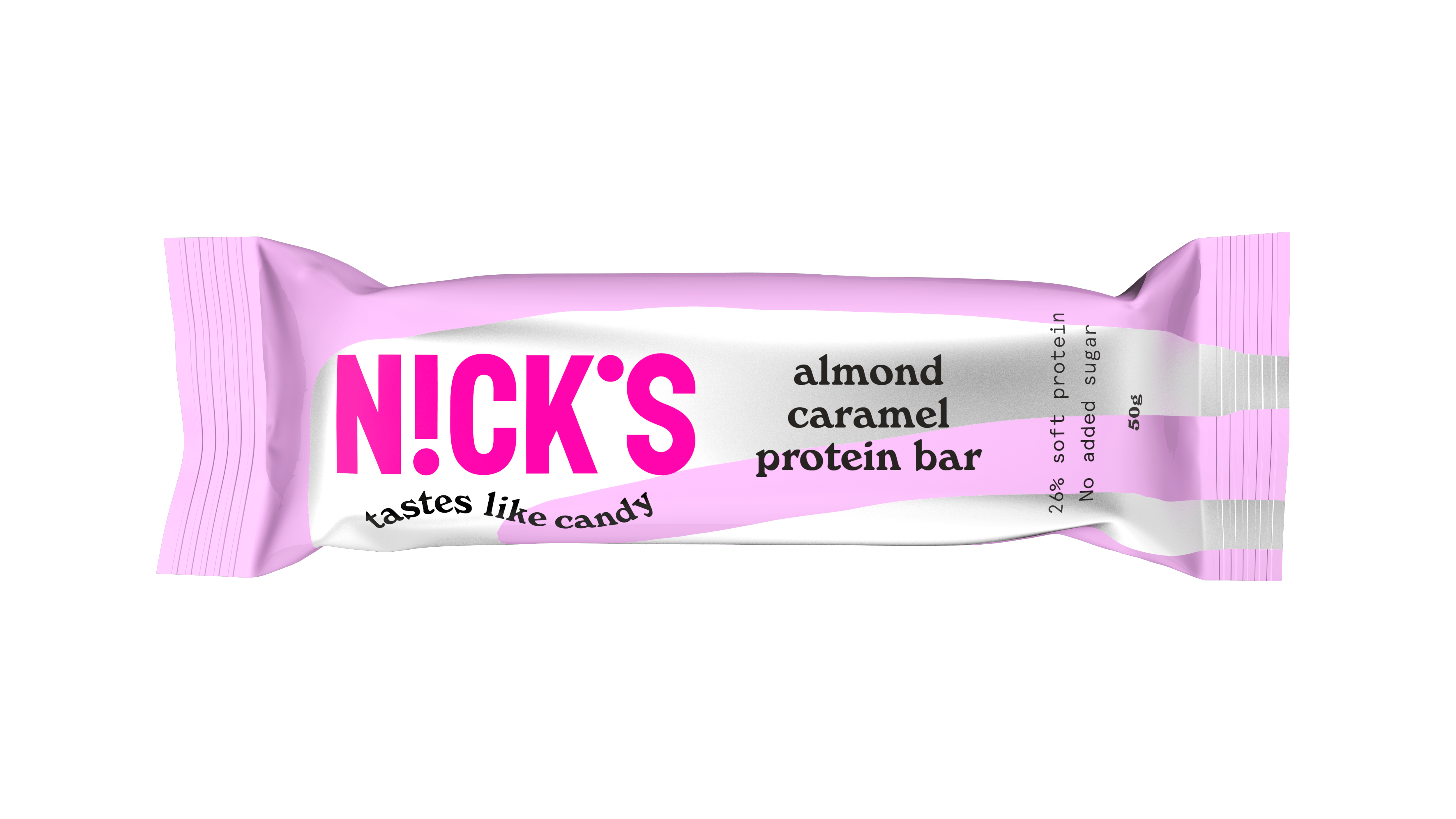 Nicks proteínová tyčinka mandľový karamel 50 g
