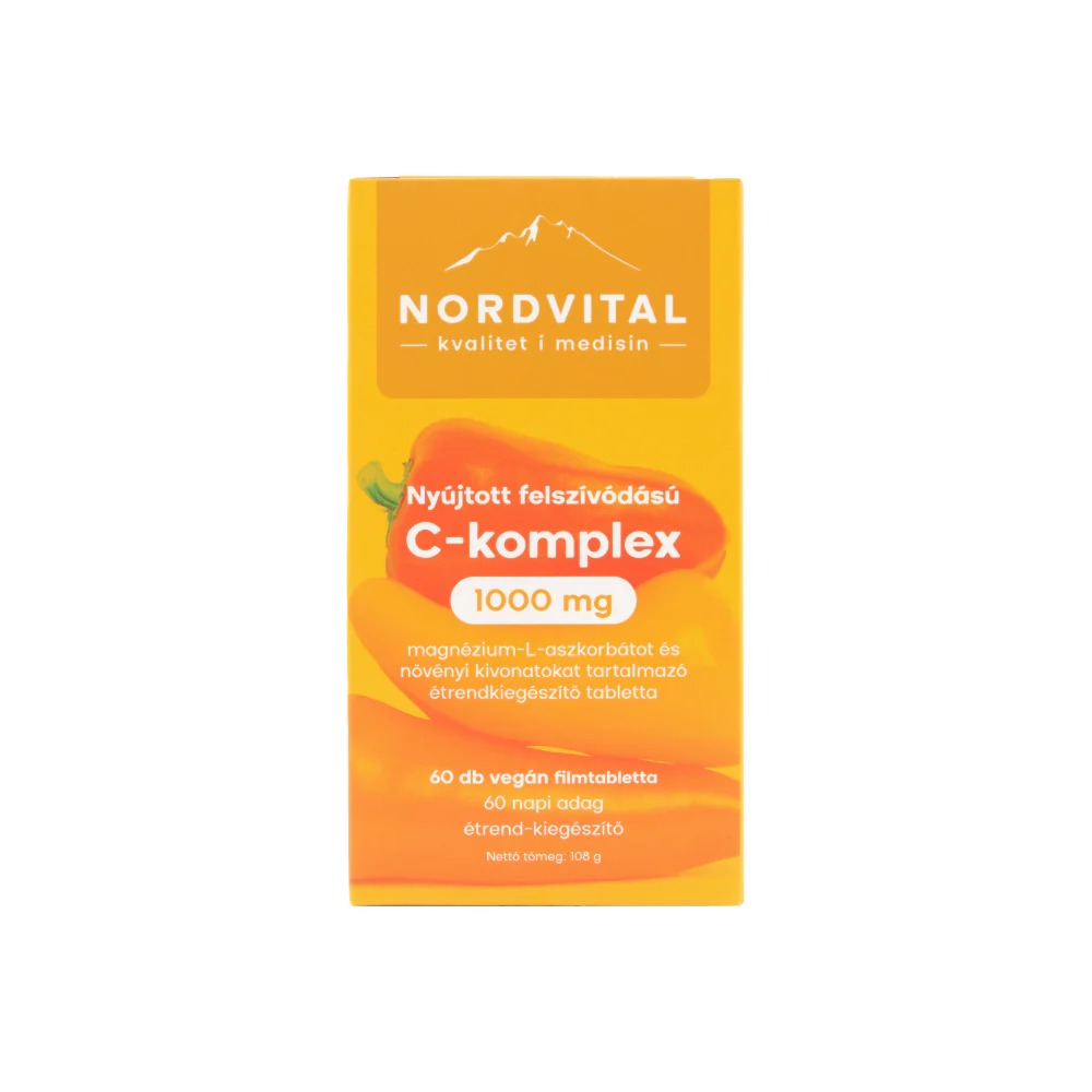 Nordvital c-vitamin komplex retard 1000mg 60 tbl