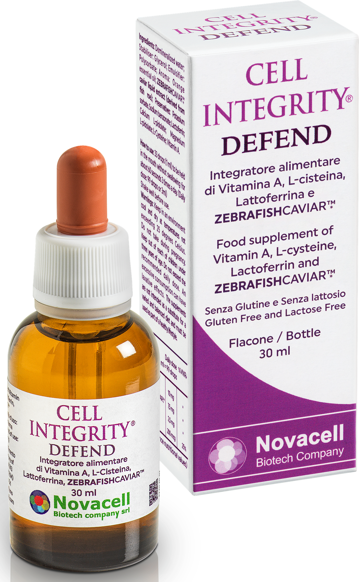 Novacell cell integrity defend 30 ml