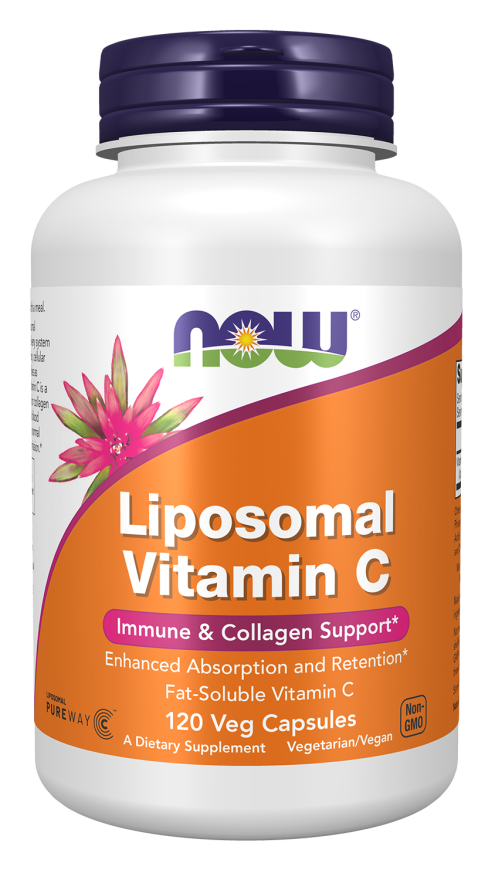 Now liposomálny vitamín C kapsula 120 ks