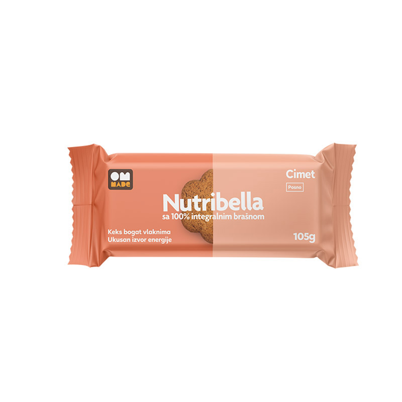 Nutribella škoricové sušienky s fruktózou 105 g