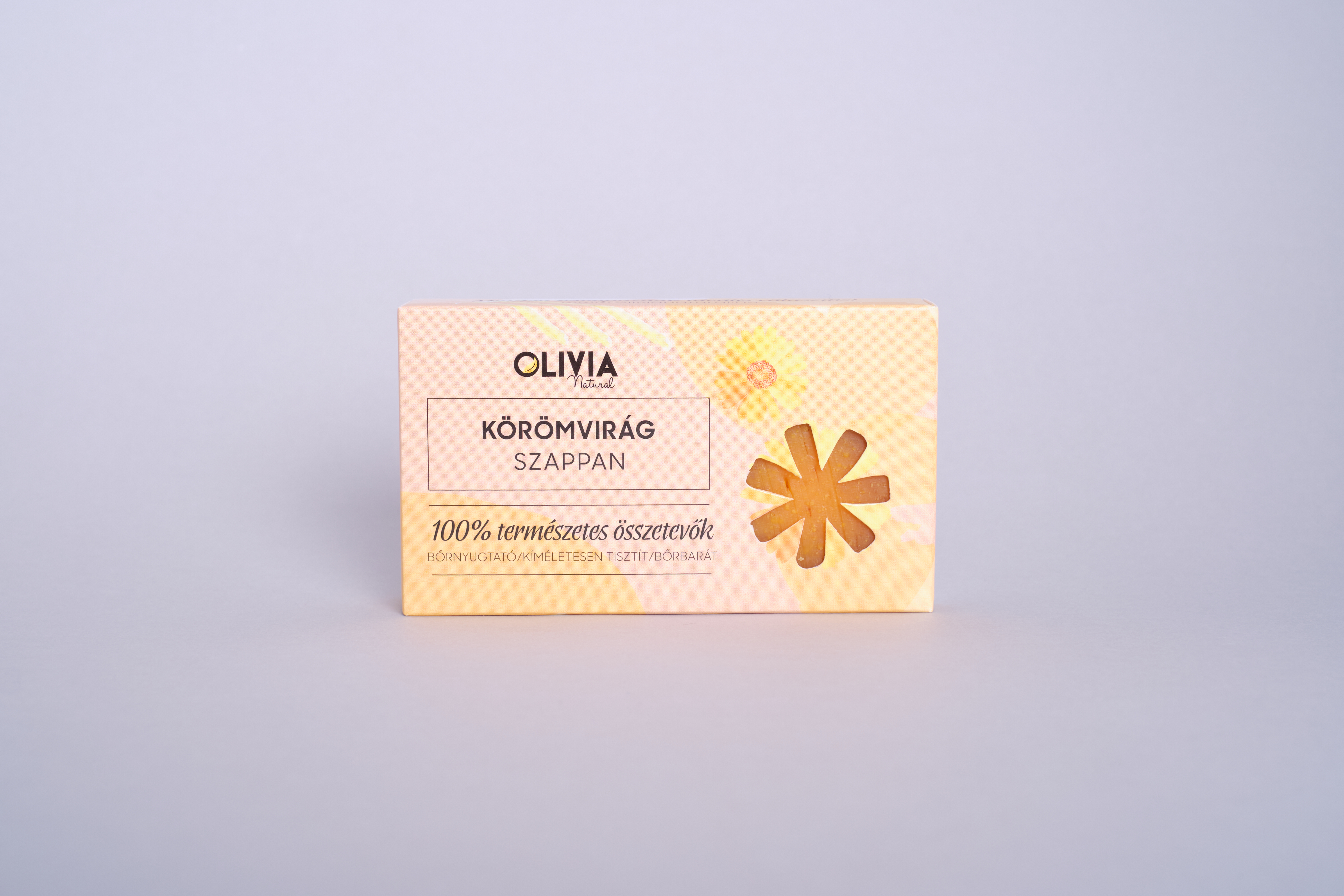 Olivia Natural Nechtíkové mydlo 110 g