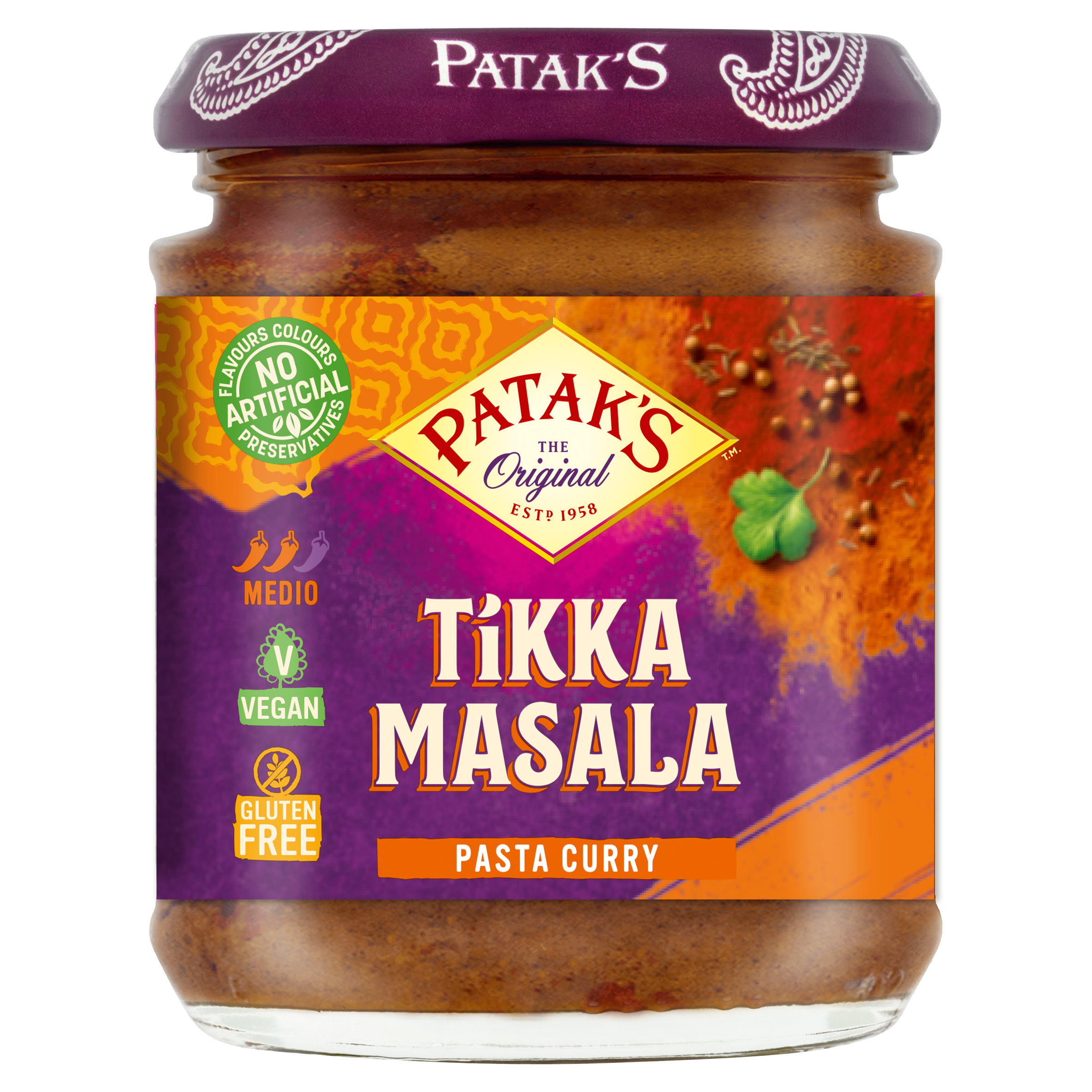 Pataks tikka korenie 165 g