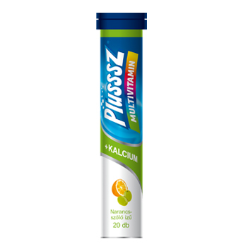 Plussz duo multivitamín+kalcium šumivé tablety 20 ks