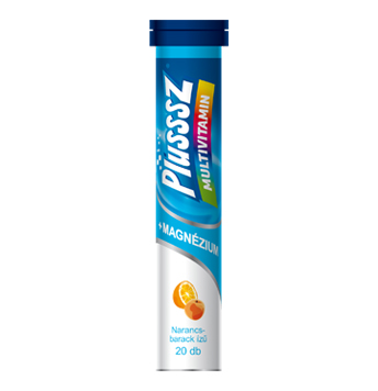 Plussz duo multivitamín+magnézium šumivé tablety 20 ks