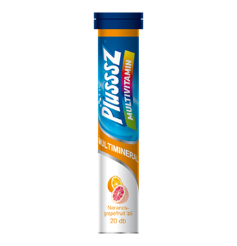 Plusssz duo multivitamín multiminerál šumivé tablety 20 ks