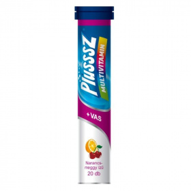 Plussz duo multivitamín+železo šumivé tablety 20 ks