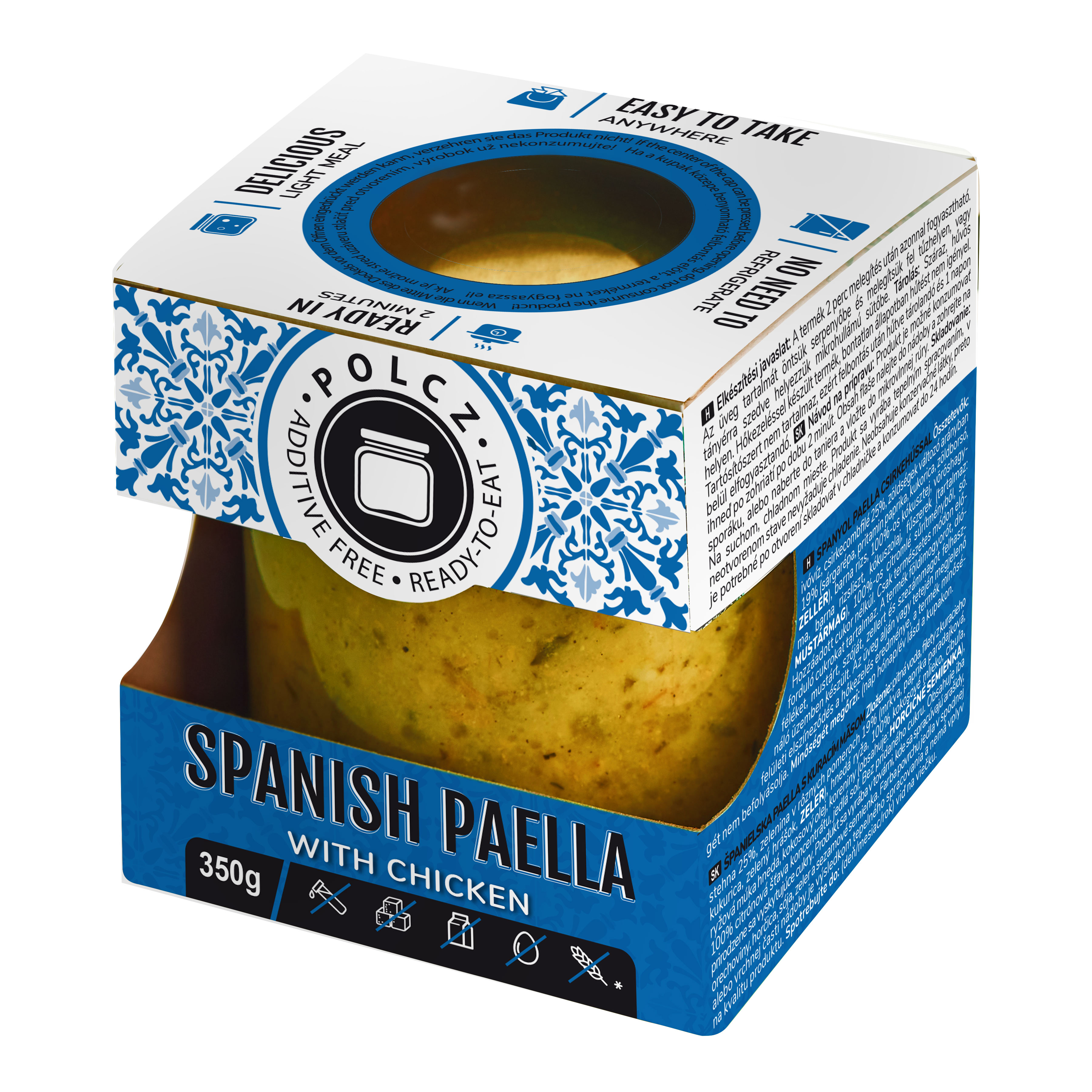 Polcz španielska paella s kuracím mäsom 350 g