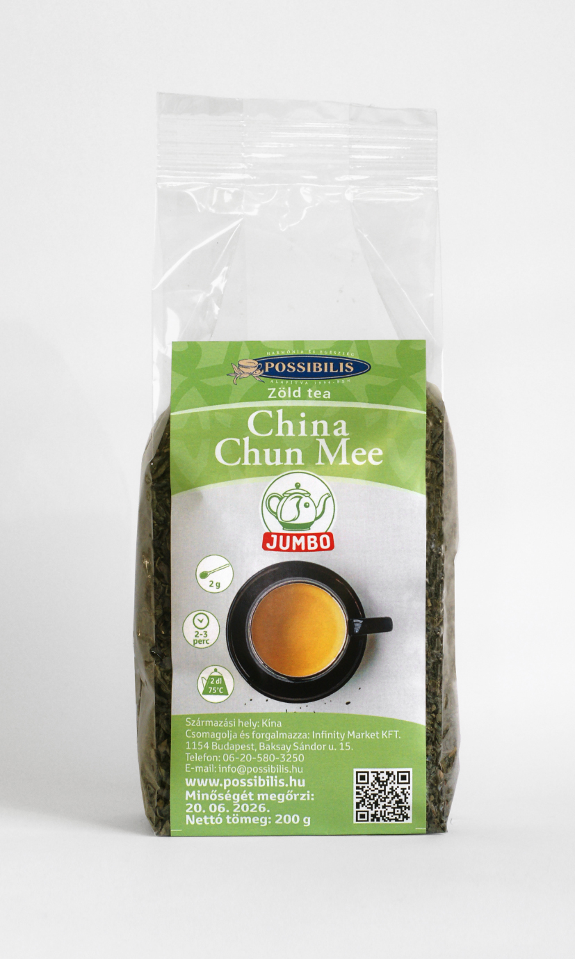 Possibilis jumbo china chun mee zelený čaj 200 g