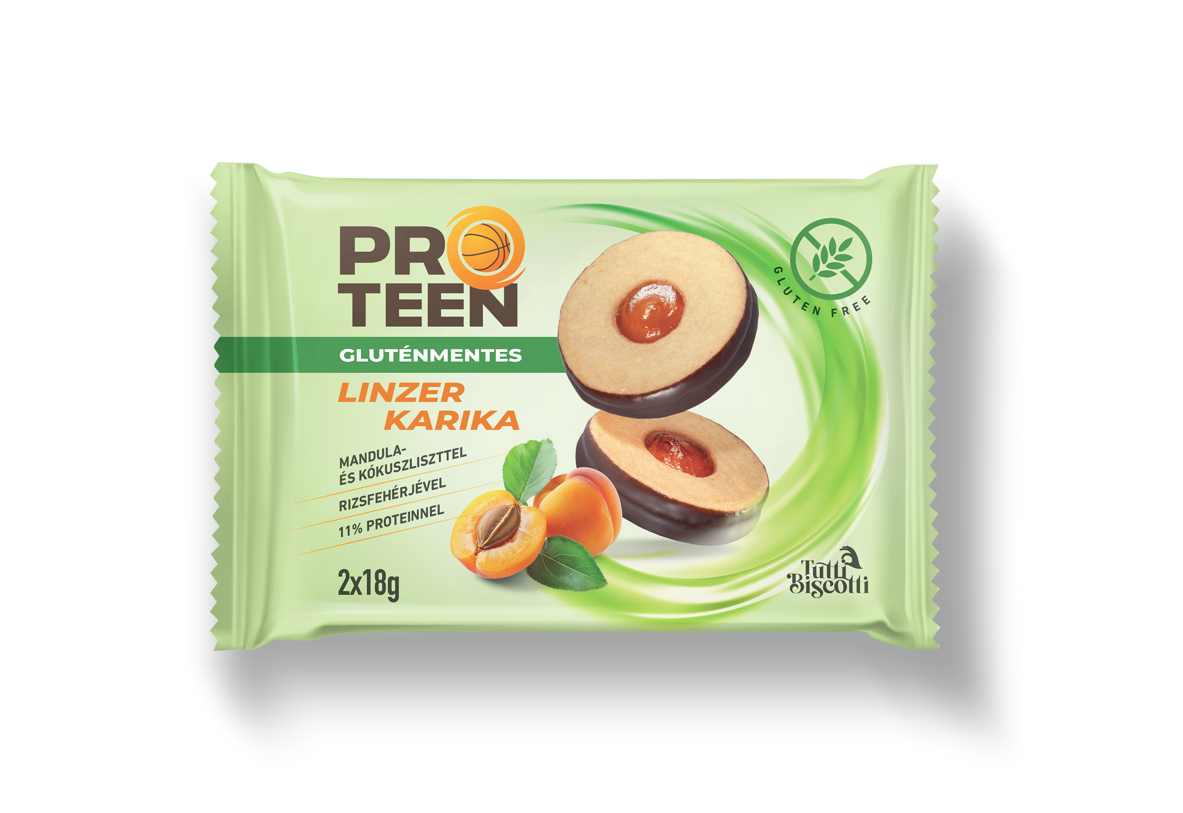 ProTeen bezlepkové linecké sušienky 2x18g 36 g