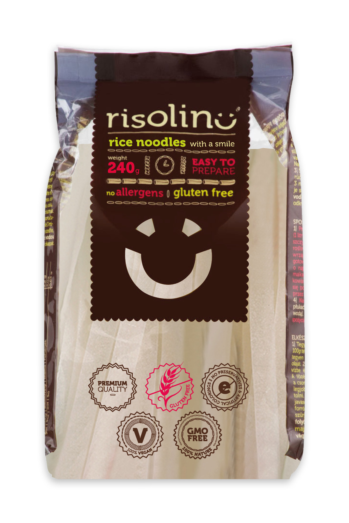 Risolino ryžové cestoviny bezgluténové 240 g