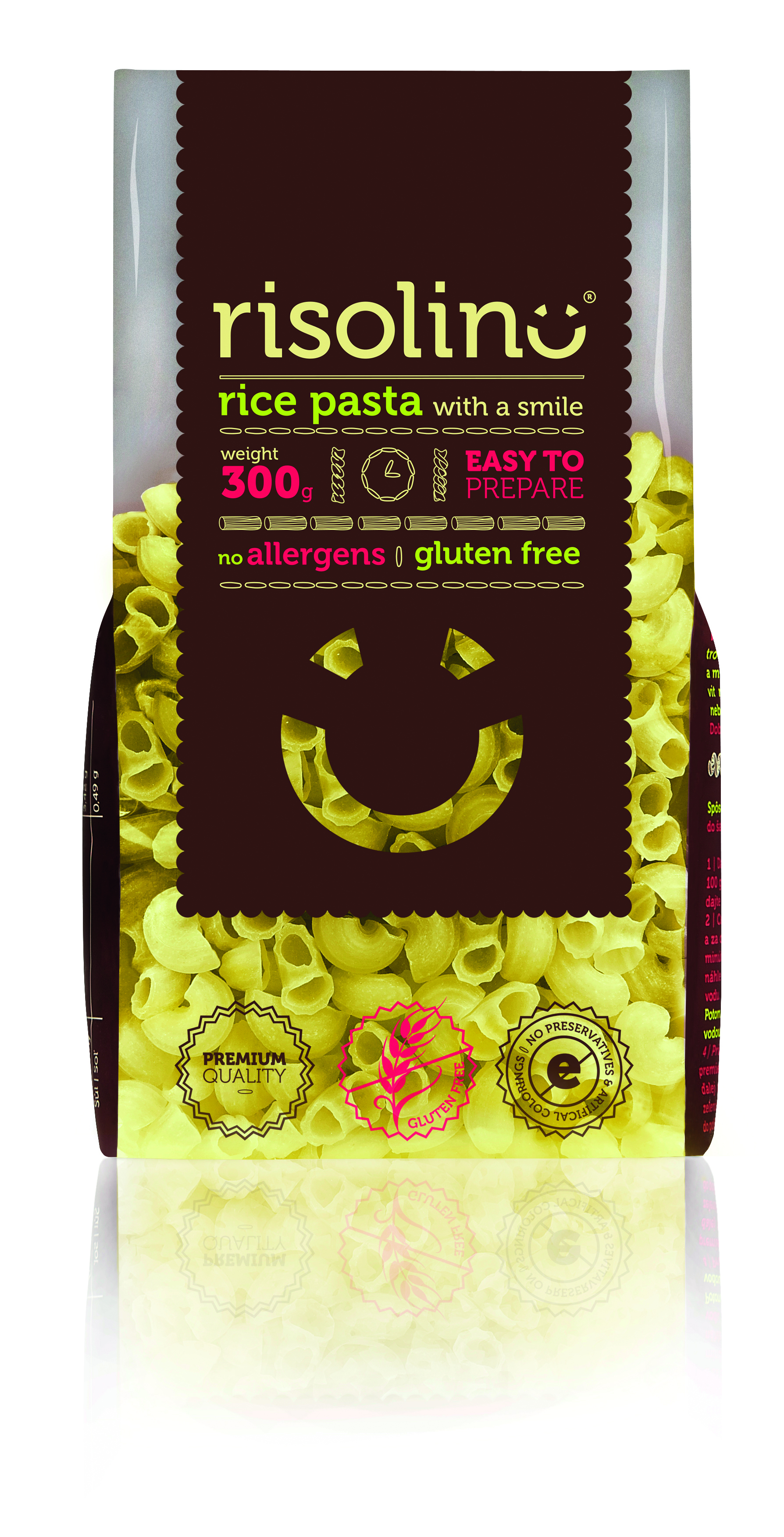 Risolino ryžové bezlepkové kolienka 300 g