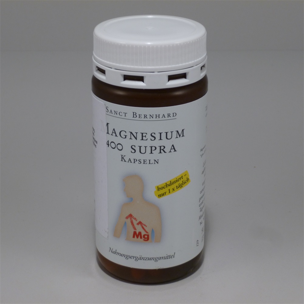 Sanct Bernhard Magnézium 400 mg Kapsuly 241.2 g