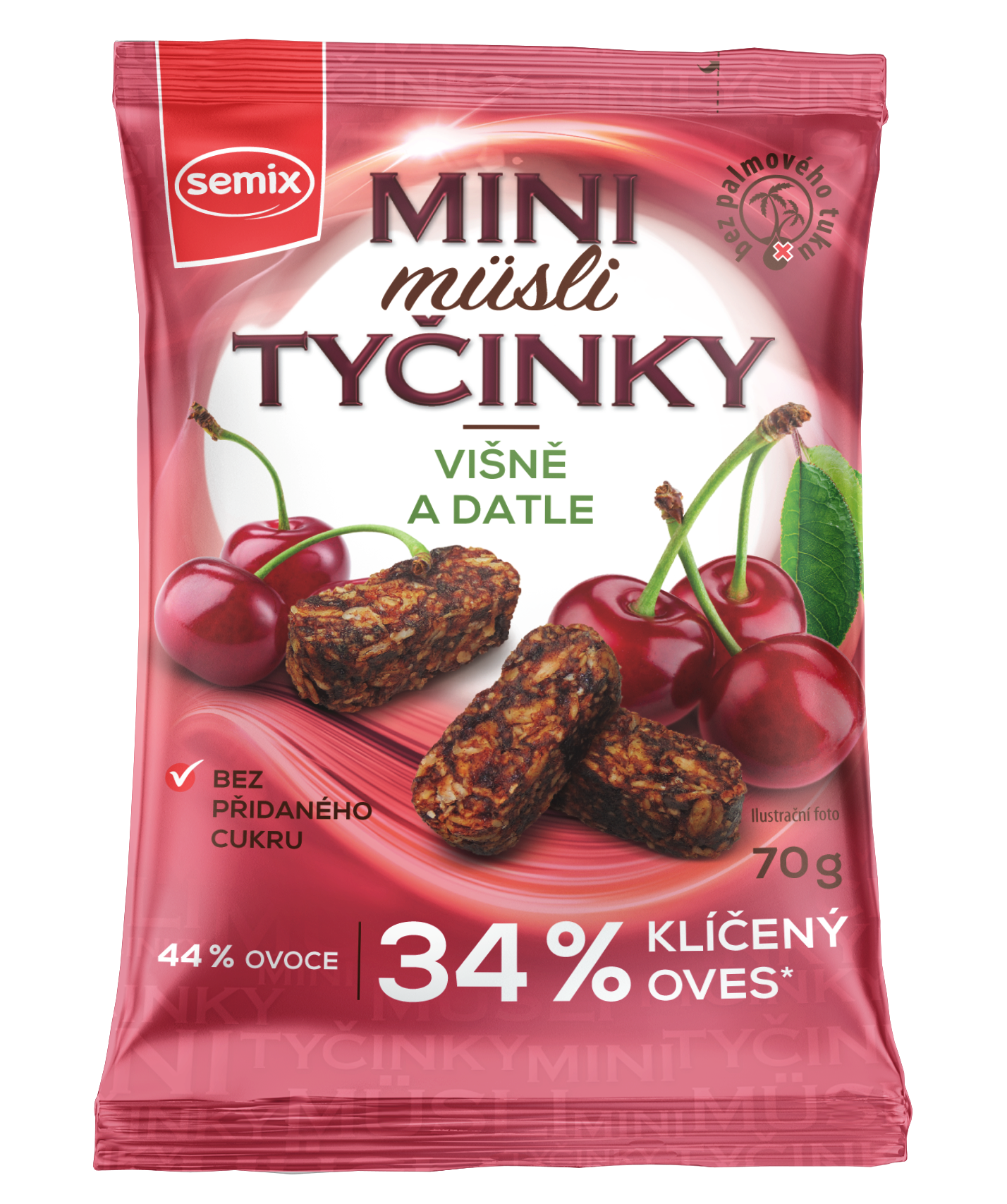 Semix mini müsli snack čerešňový 70 g