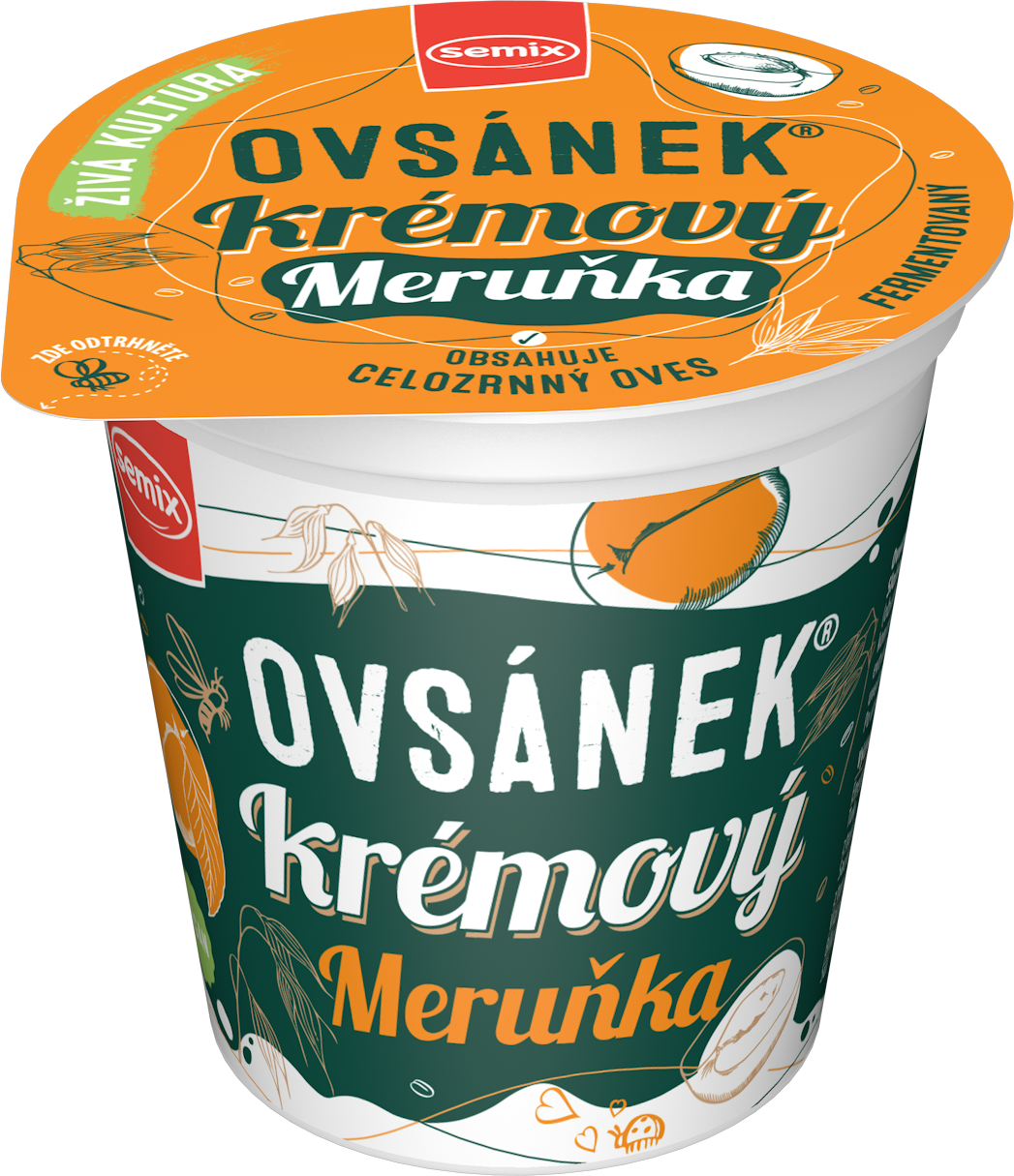 Semix ovsený vegánsky krémový dezert marhuľa 160 g