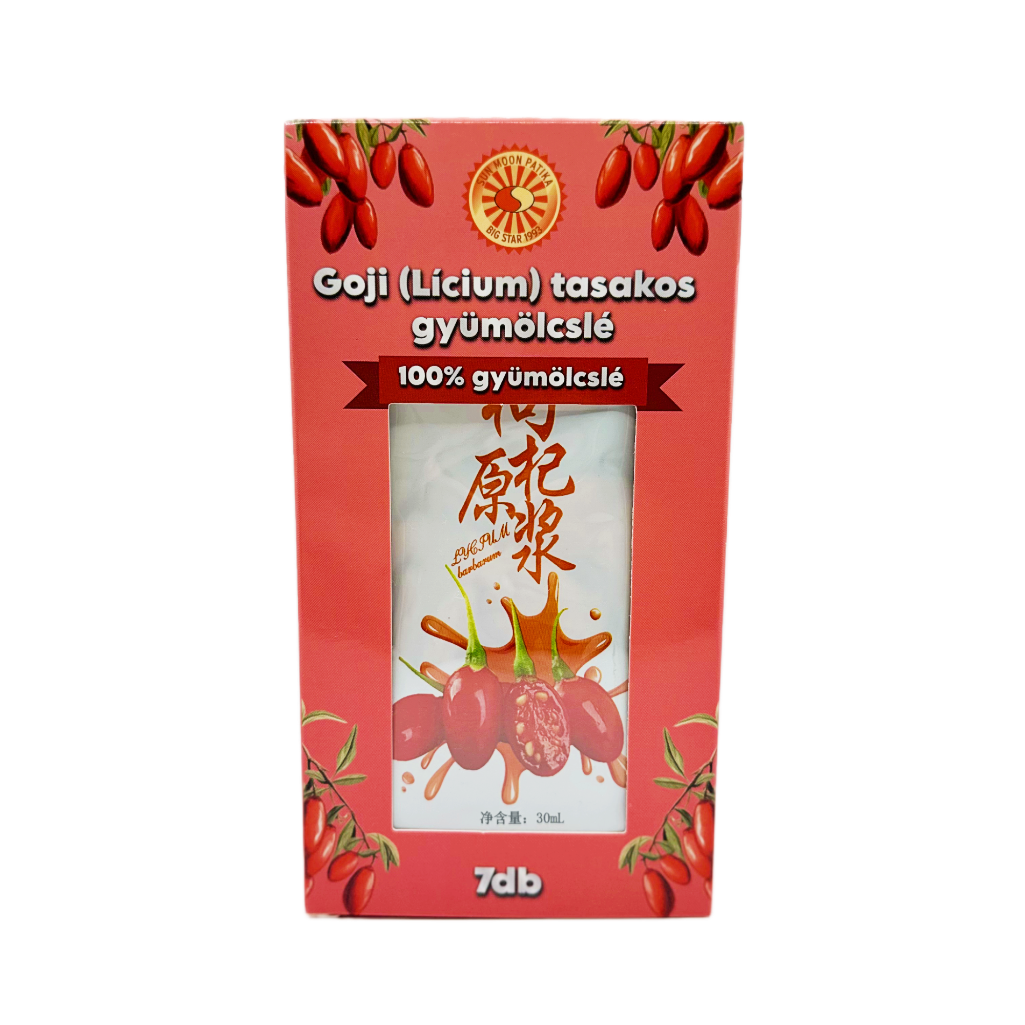 Sun Moon Goji ovocná šťava vo vreckách 210 ml