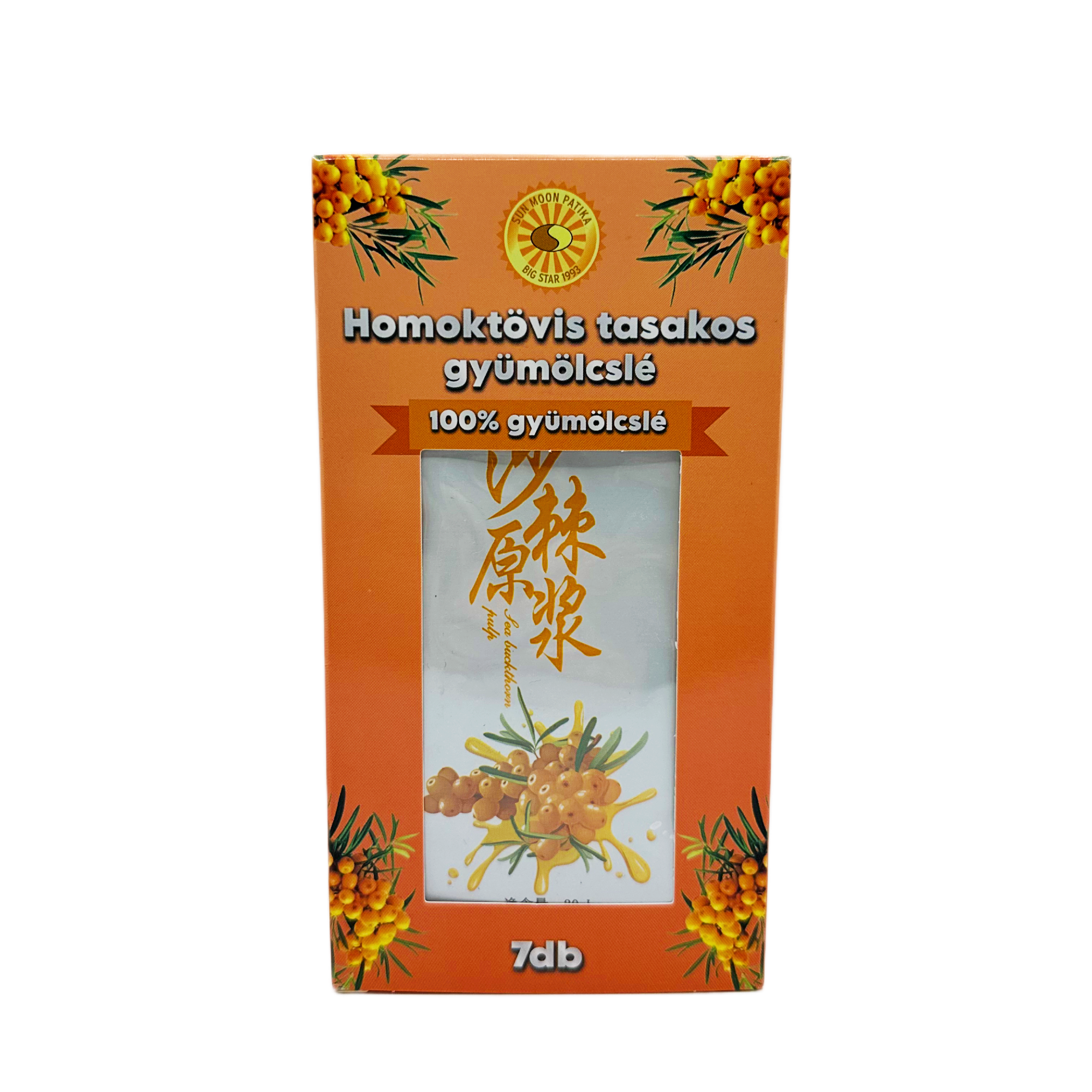 Sun Moon Rakytníkový nápoj 210 ml (7x30ml)