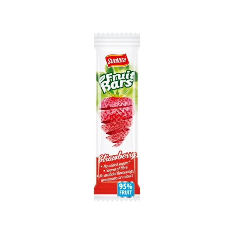 Sunvita jahodová ovocná tyčinka 20 g