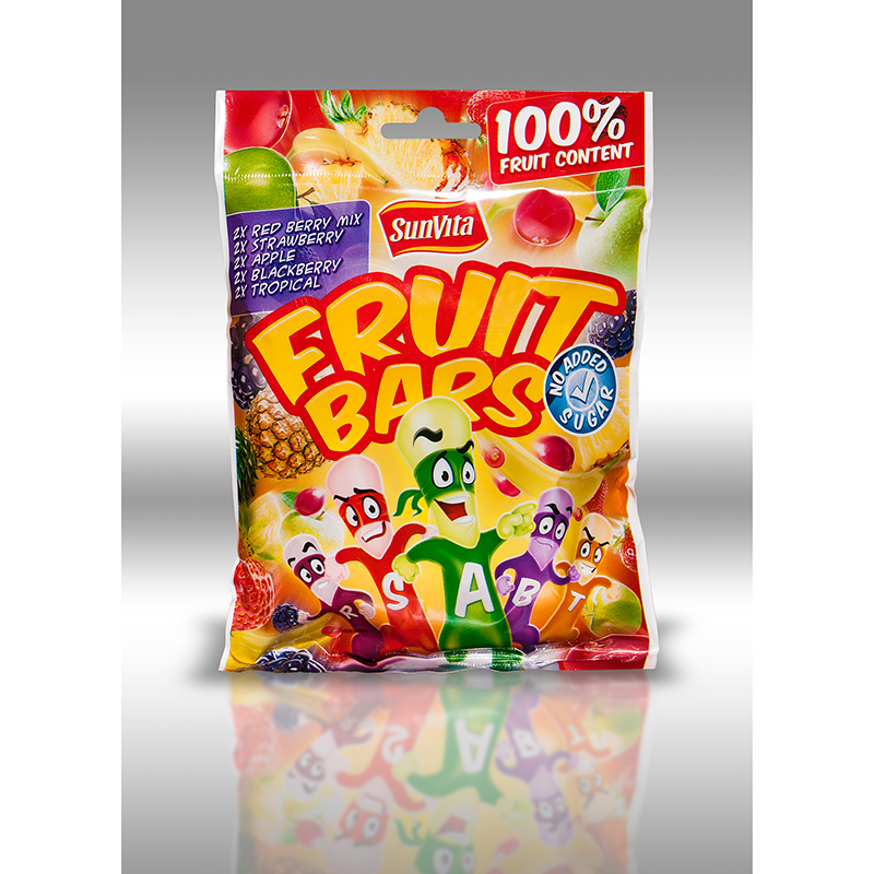 Sunvita Ovocné tyčinky, rôzne príchute, 150 g