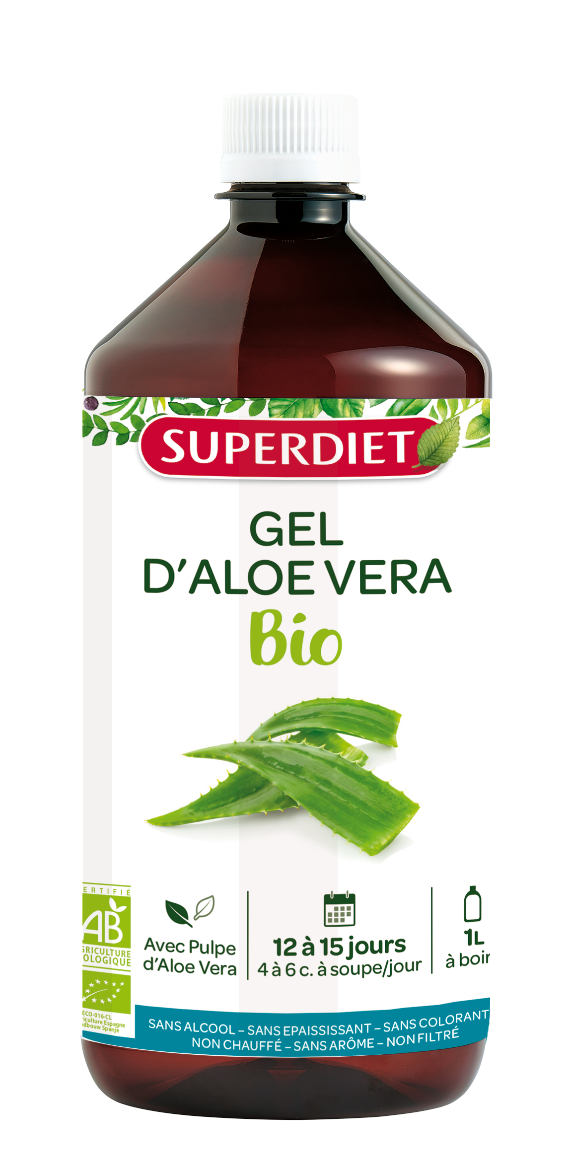 Superdiet aloe vera gél 1000 ml