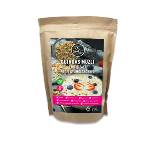 Szafi Free Quinoové müsli s lyofilizovaným lesným ovocím 250g
