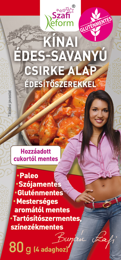 Szafi Reform základ čínsko-sladkokyslé kura so sladidlami 80 g
