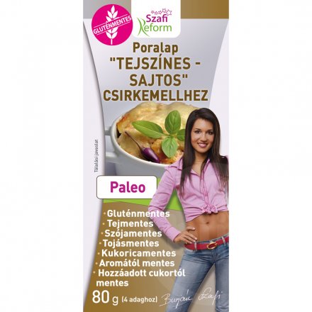 Szafi Reform Krémovo-syrová prášková zmes na kuracie prsia 80 g
