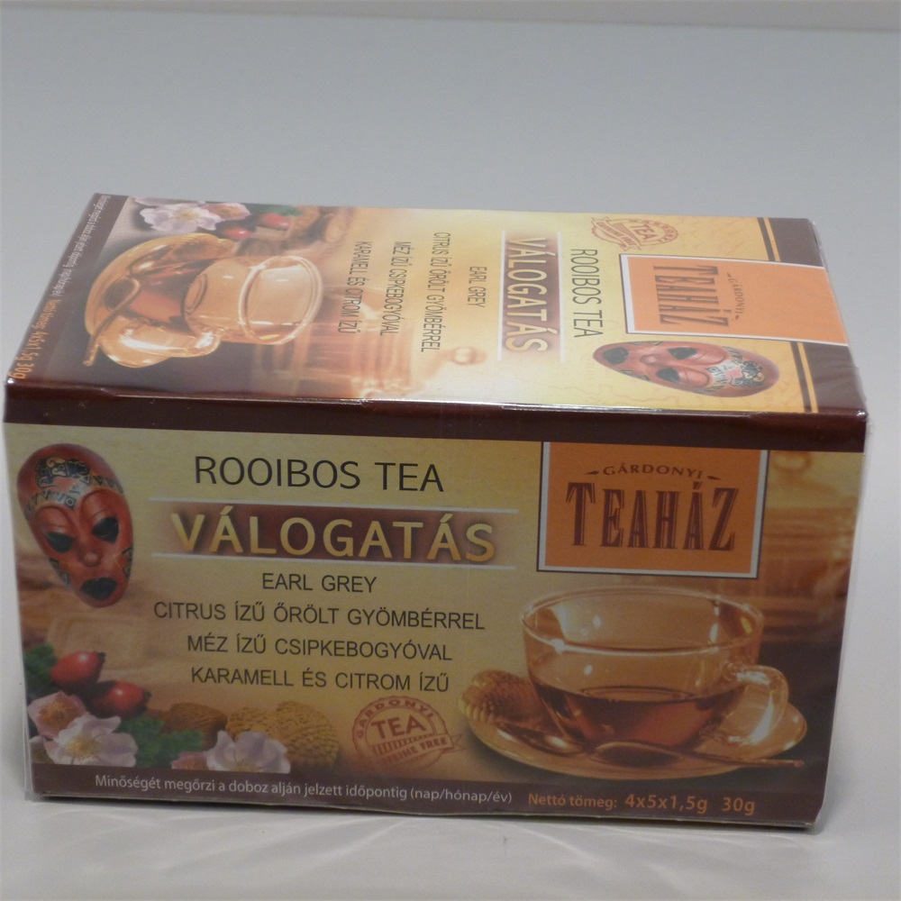 Teaház rooibos čaj výber 20x1,5 g