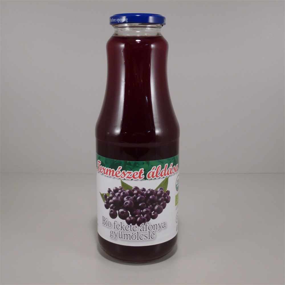 Természet Áldása bio čučoriedková šťava 100% 1000 ml