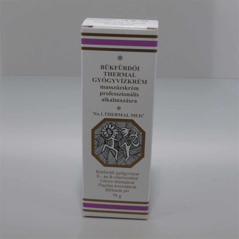 Thermál bükfürdőský krém s liečivou vodou 75 g