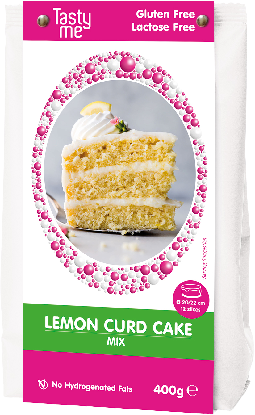 Tasty Me bezlepková a bezlaktozová citrónová torta mix 400 g