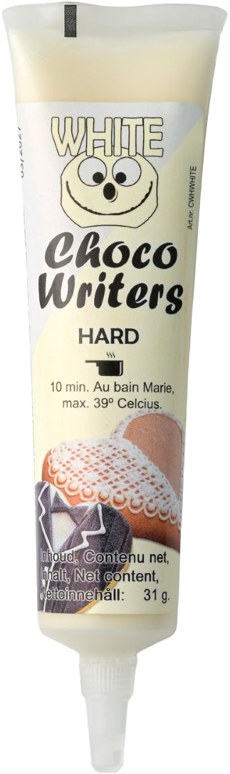 Tasty Me bezlepkové choco writers dekoračné pero biele 31 g