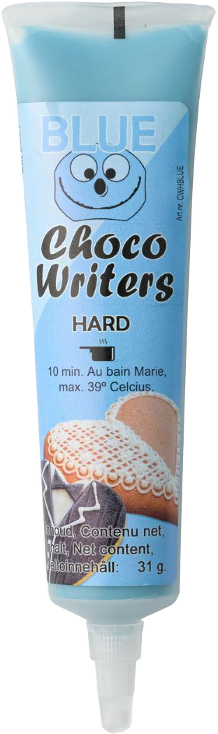 Tasty Me bezlepkový choco writers dekoratívny peračník modrý 31 g