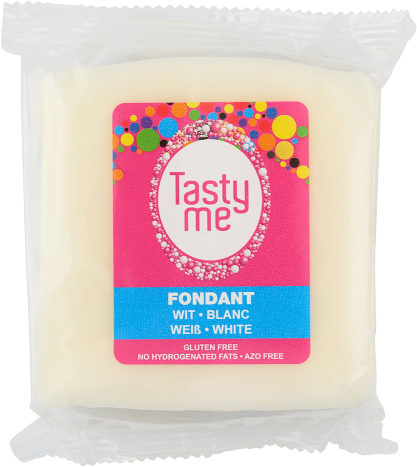 Tasty Me bezlepkový fondant biely 200 g